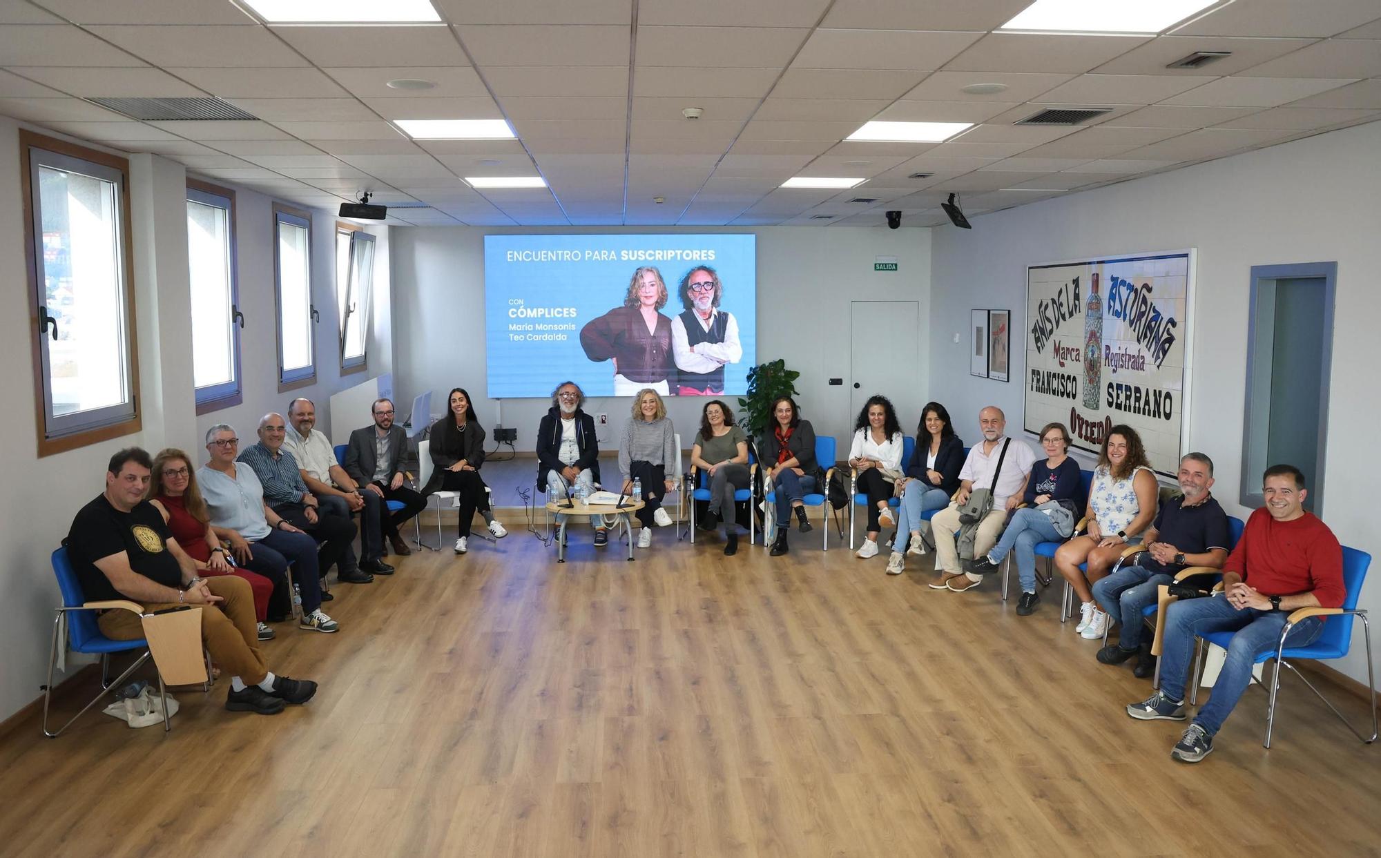 El encuentro de los suscriptores de FARO con Cómplices en imágenes