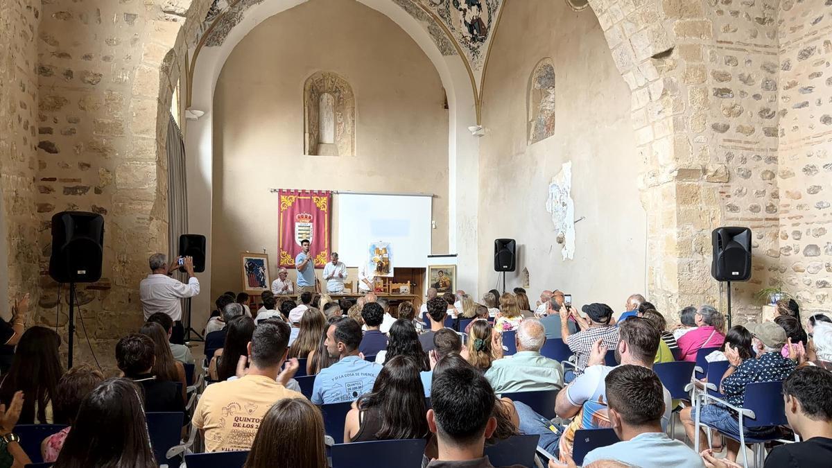 Acto de presentación del cartel oficial del VI Congreso Nacional de Toro de Cajón en Villalpando.
