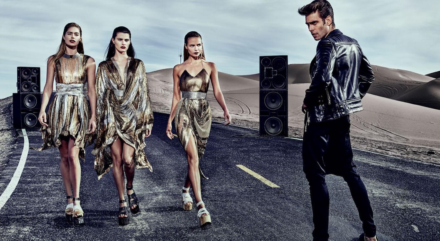 La campaña de Balmain primavera/verano 2017