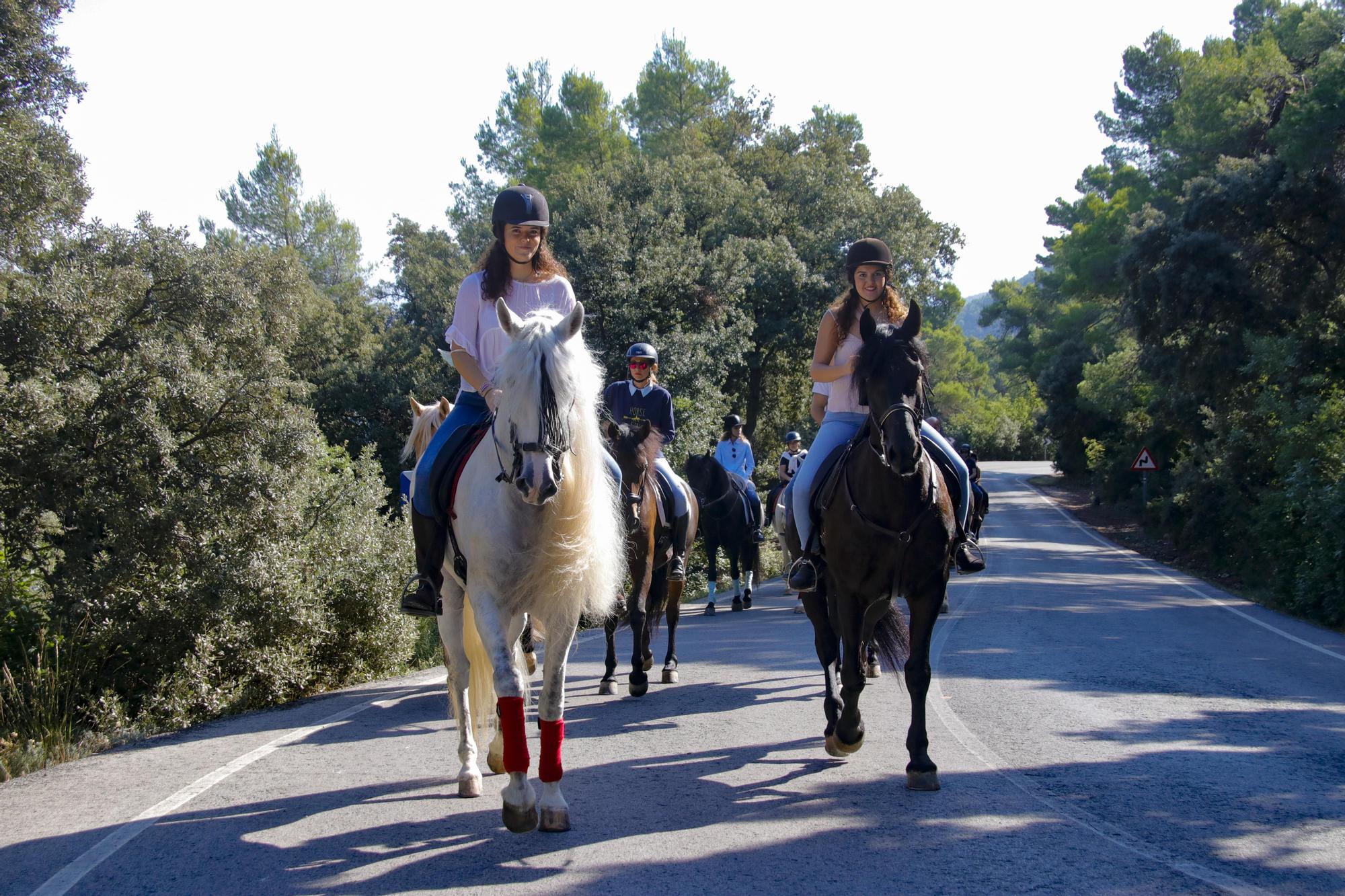 Alcoy vuelve a celebrar tres años después la romería de la Font Roja