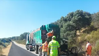 Las obras de rehabilitación de tres carreteras provinciales de la zona de Trujillo no interrumpen la circulación