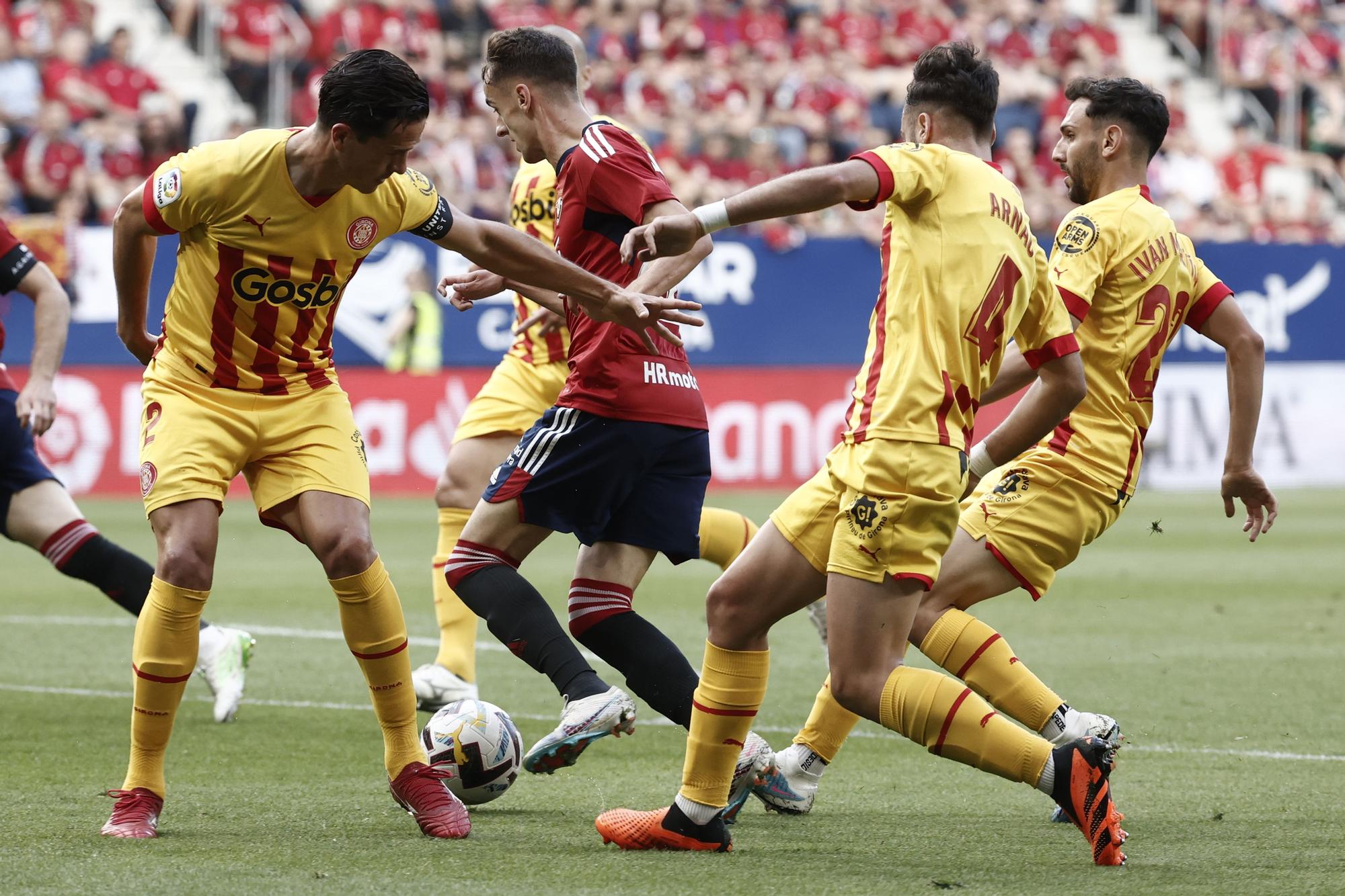 Les imatges de l'Osasuna - Girona