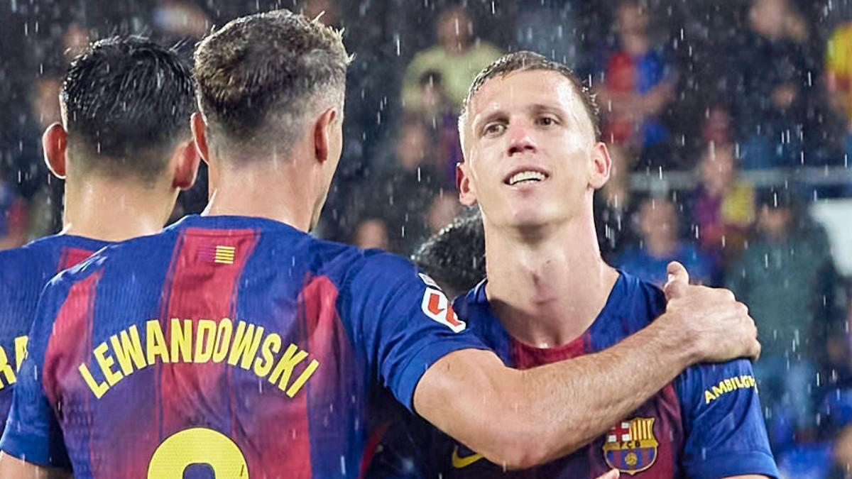 Lewy and Olmo understand each other wonderfully