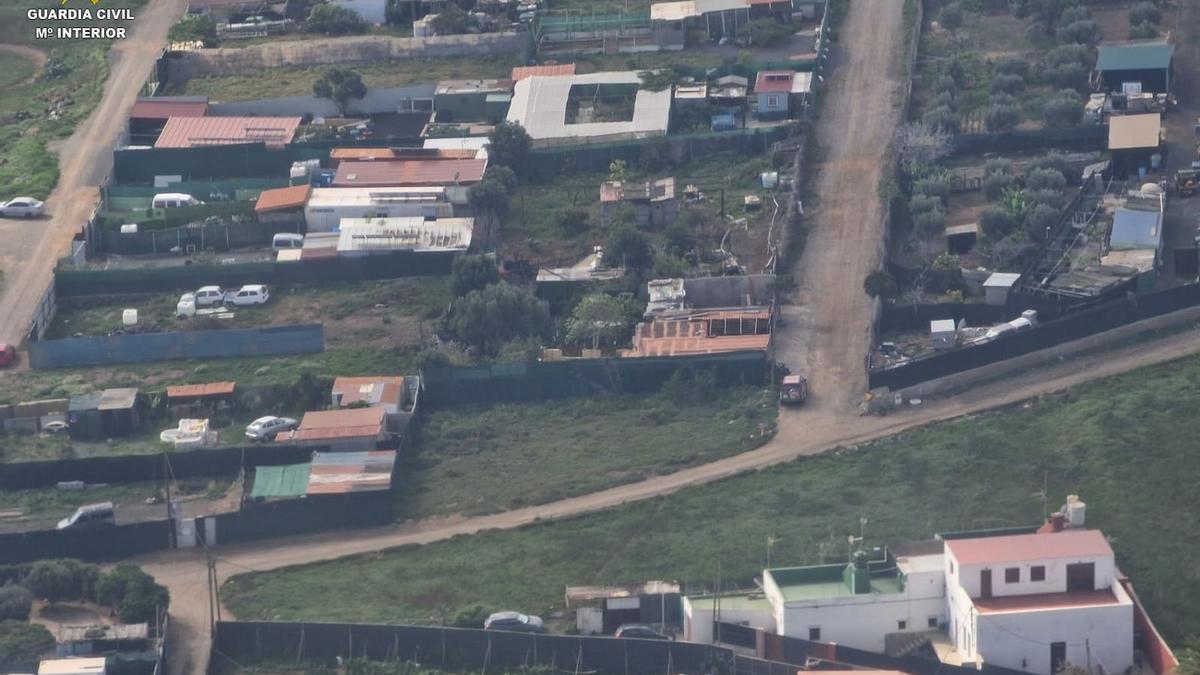 Imagen de una de las zonas investigadas por el Seprona.