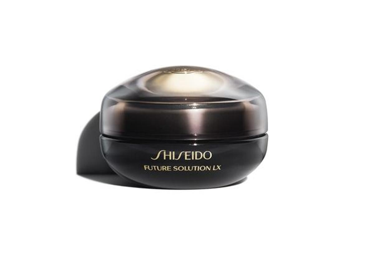 Crema regenerante para el contorno de ojos y labios Future Solution LX, de Shiseido