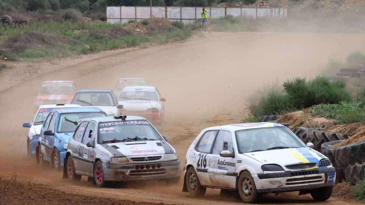 Rául Ortega, durante la carrera celebrada en Felanitx.