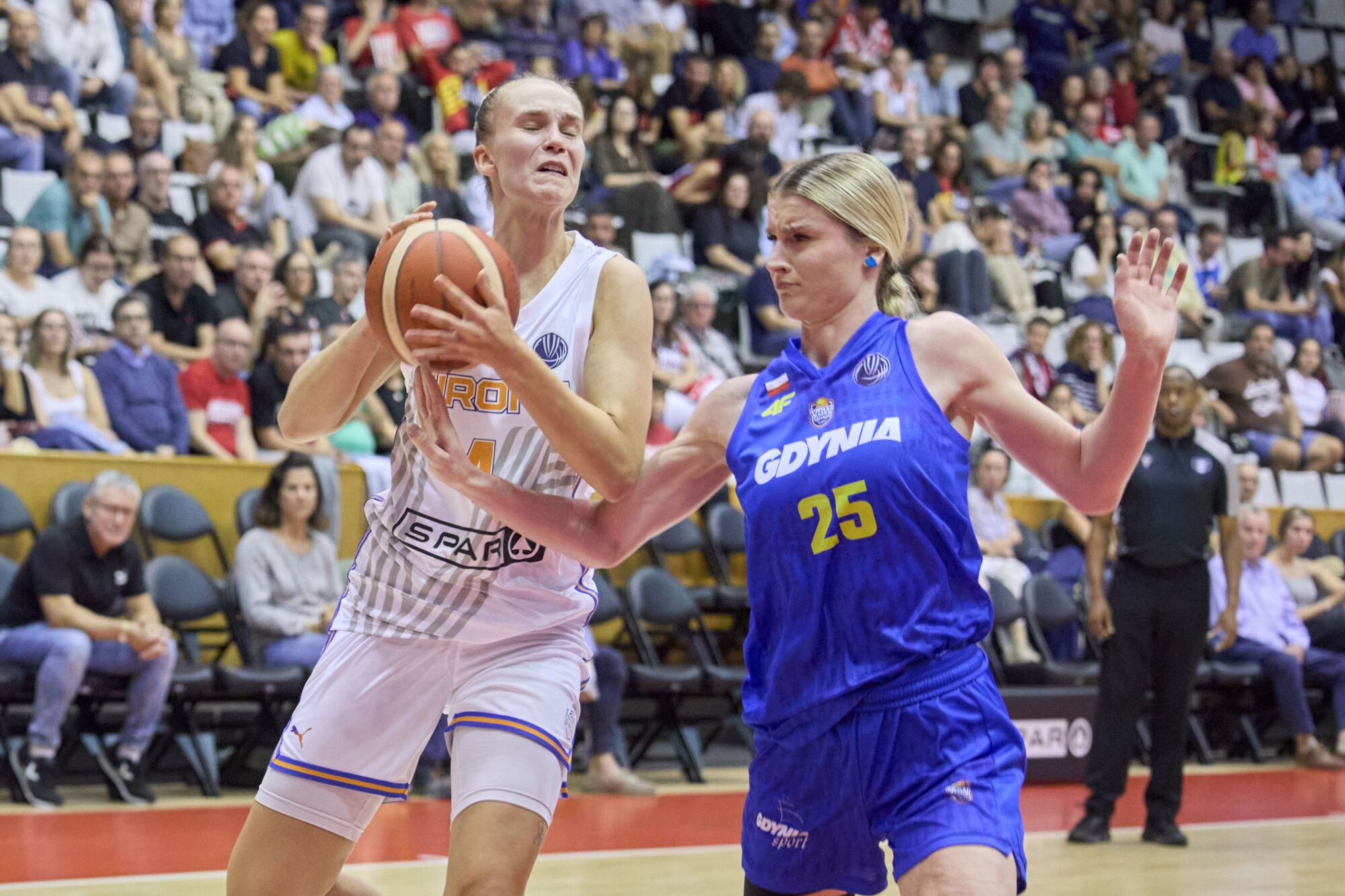 Partit d´ Eurolliga Spar Girona-Gdynia a Fontajau