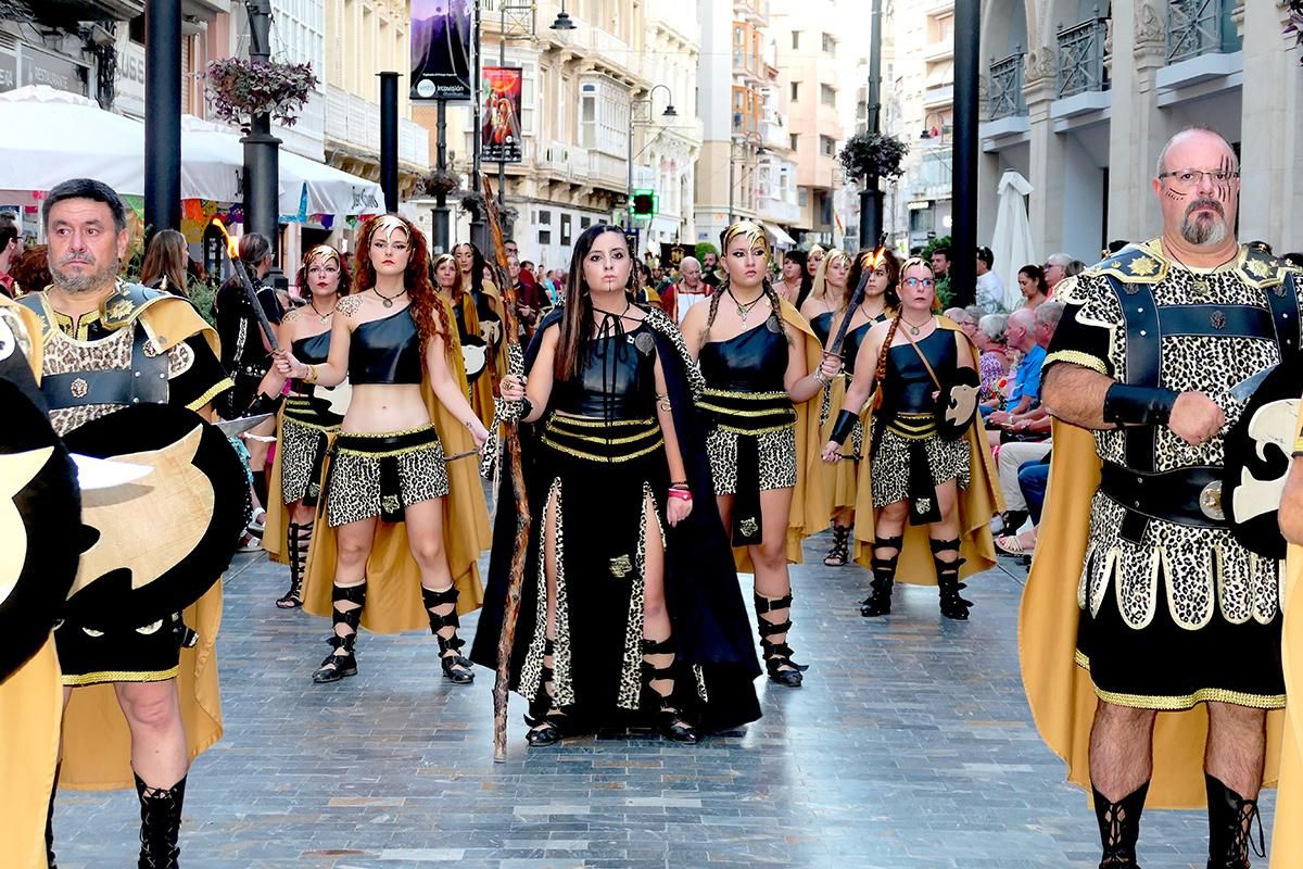 . Desfile con las mejores galas