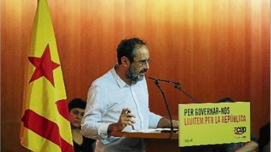 Antonio Baños va explicar que cal un procés constituent de la república catalana.