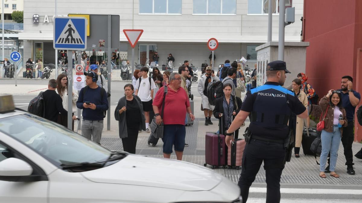 Comienza la interrupción del servicio de trenes en A Coruña por la nueva fase de las obras en la estación de San Cristóbal