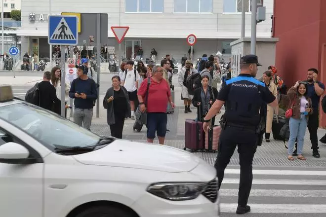Comienza la interrupción del servicio de trenes en A Coruña por la nueva fase de las obras en la estación de San Cristóbal