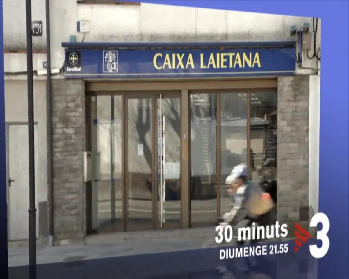 Vídeo promocional del ’30 minuts’ sobre Caixa Laietana que emet TV-3.