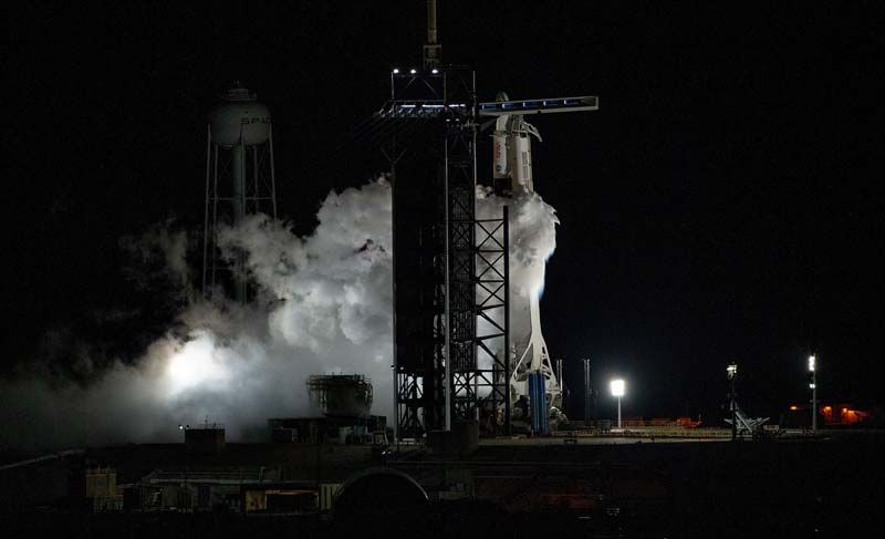 El despegue de una histórica misión rumbo a la Estación Espacial Internacional