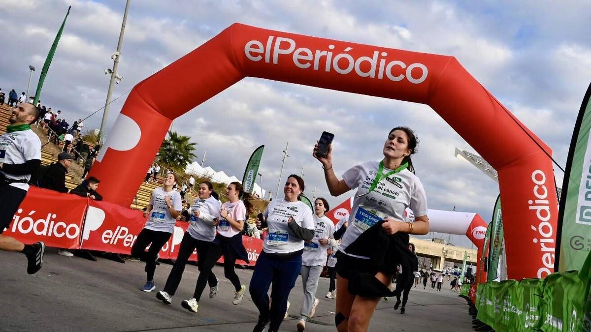 Barcelona corre contra el cáncer en el Fòrum.