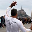 La llama olímpica llega a París