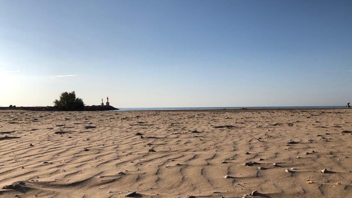 Playa de Massamagrell, en una imagen de archivo.