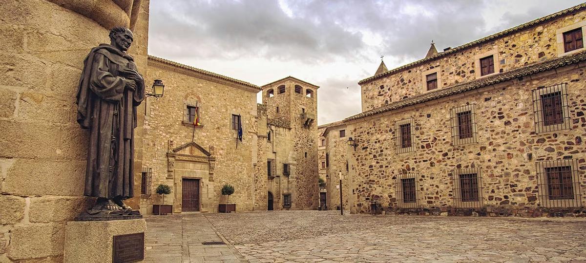 Casco histórico de Cáceres.