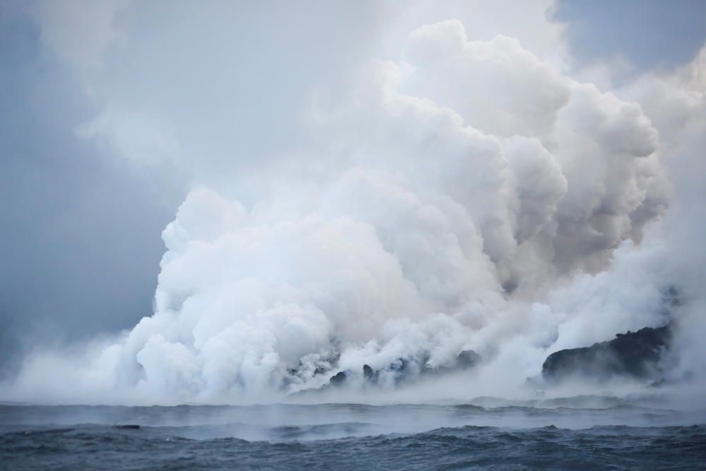 Les erupcions del volcà Kilauea arriben a l'Oceà P