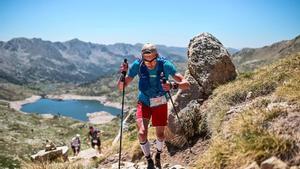 Un participante de la última edición de la Trail 100 Andorra by UTMB