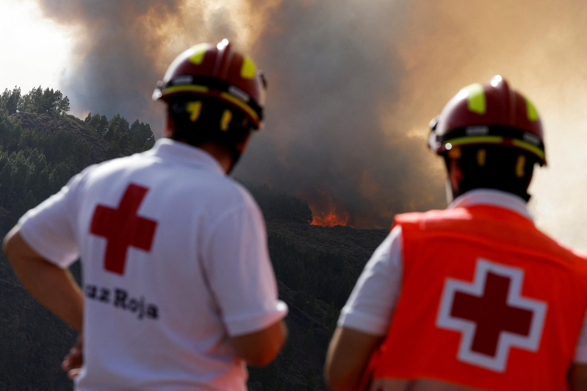 Incendio en la Cumbre de Gran Canaria