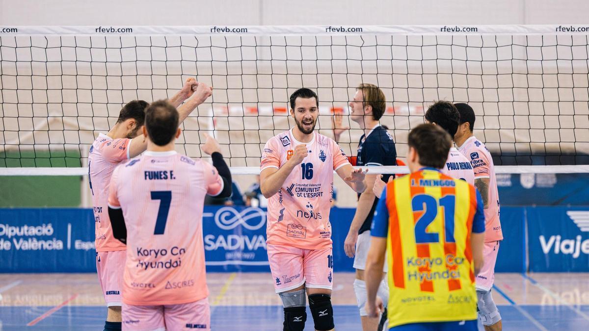 Léleman Conqueridor, durante un partido de Superliga.