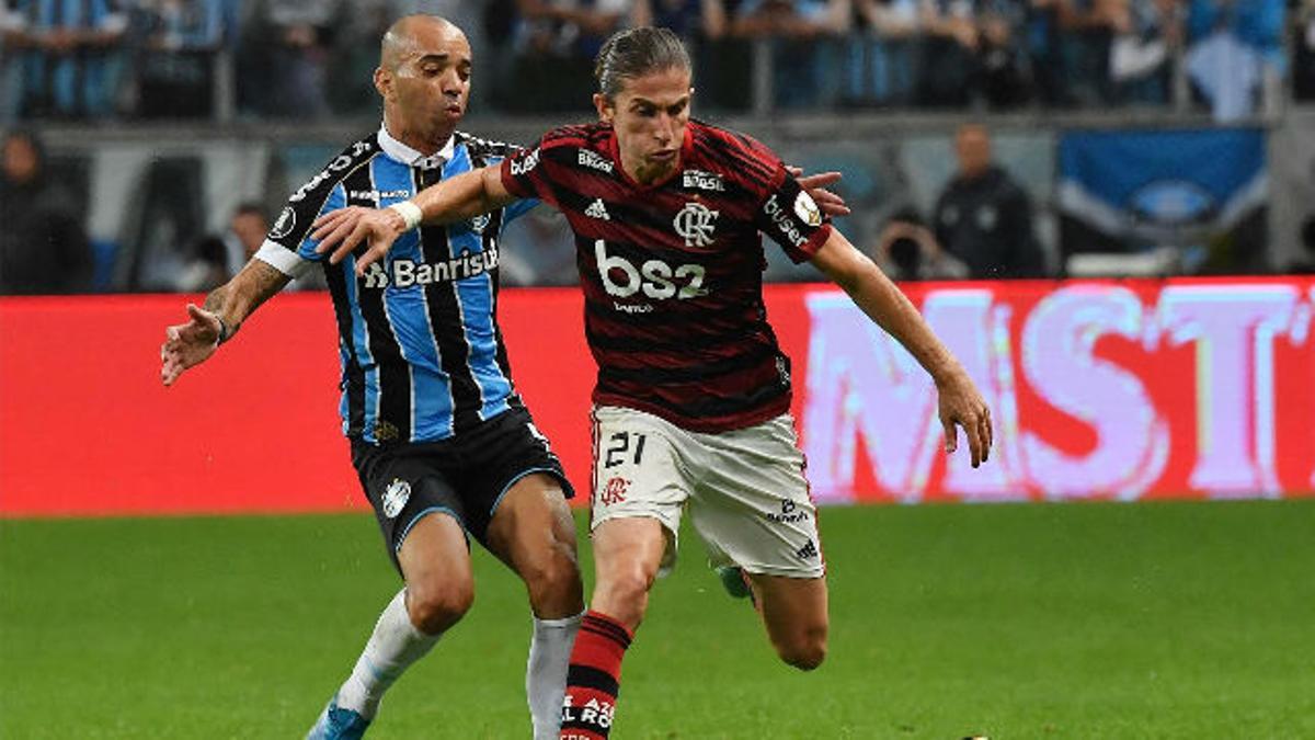 Ganar Libertadores no le sacará a Filipe Luis la espinita de la Champions