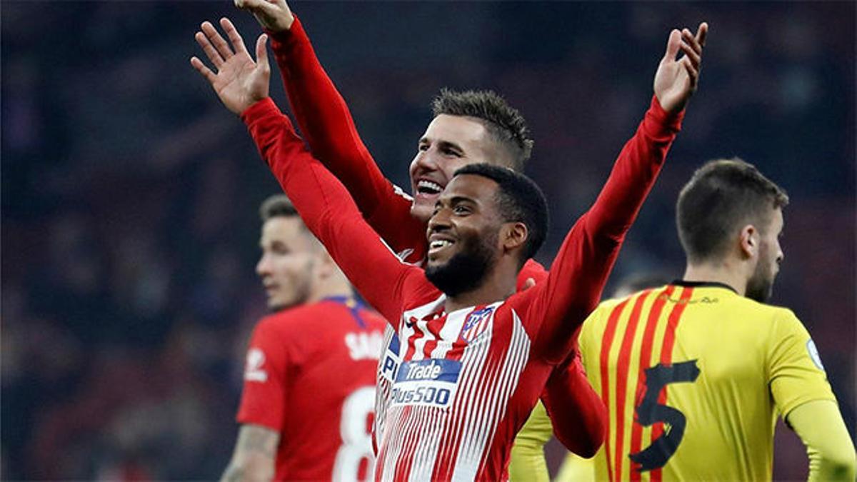 El Atlético se clasifica para octavos de Copa ante el Sant Andreu en la segunda parte
