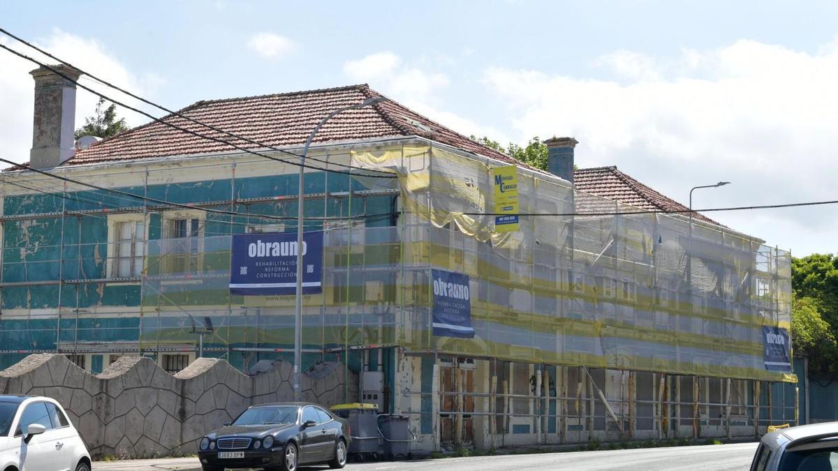 Antigua discoteca Oh Coruña, en obras