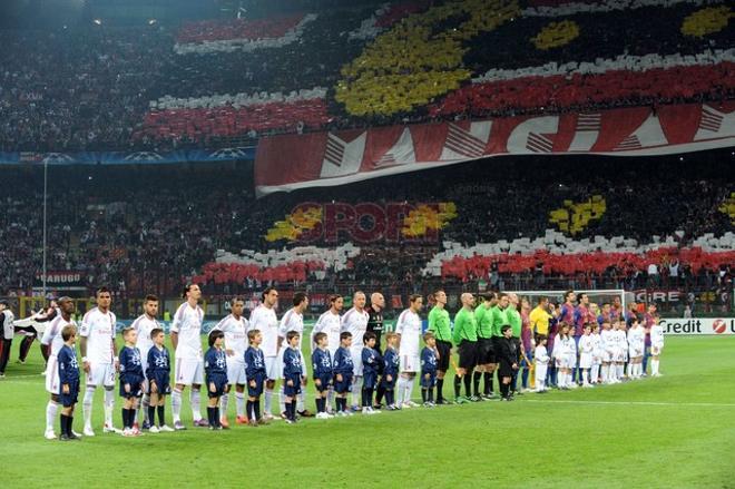 Las mejores imágenes del Milan-Barça