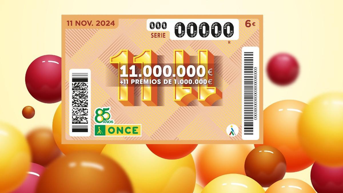 Comprobar números del sorteo 11 del 11 de la ONCE