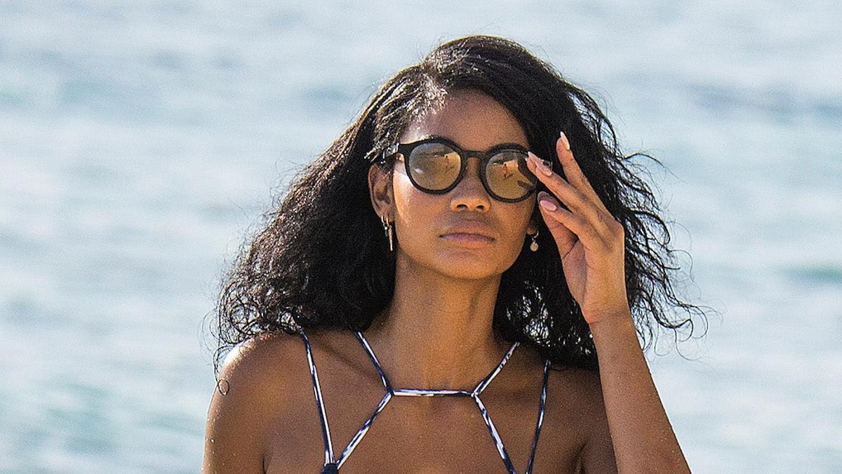 Chanel Iman en Barbados