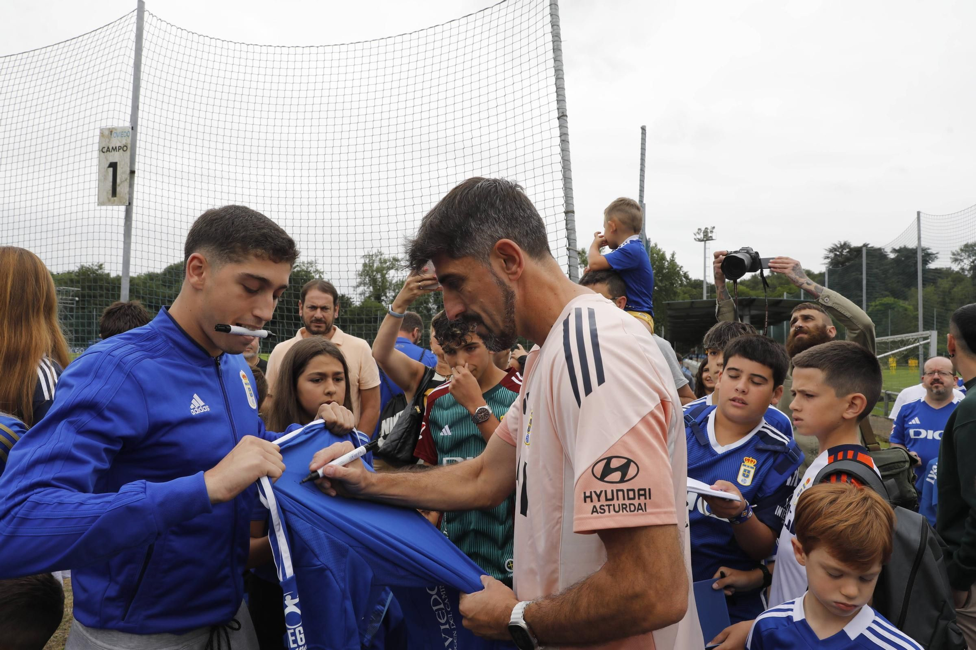 En imágenes: así fue la primera sesión de entrenamientos de Primera en El Requexón con Rodón, Reina y Domingues