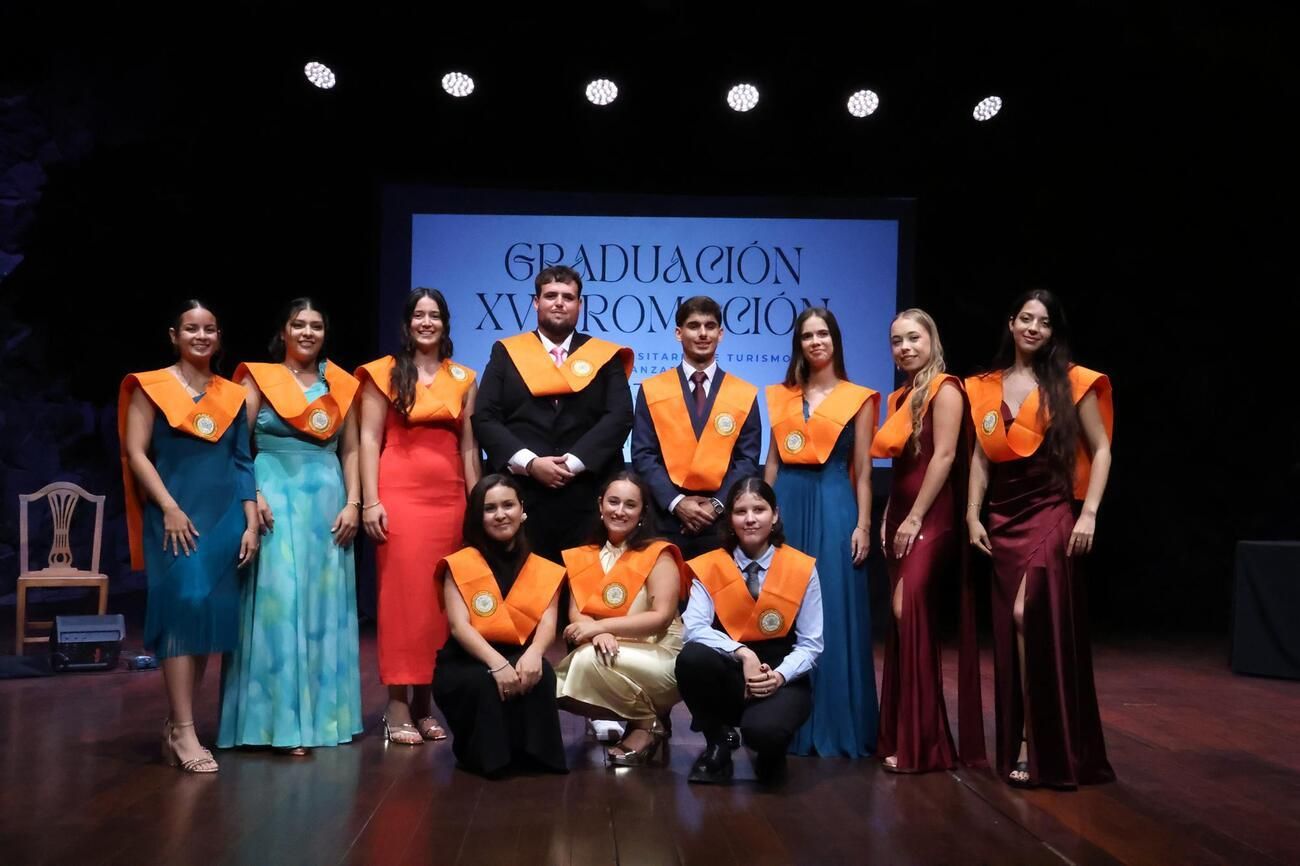 XV promoción del Grado en Turismo de la Escuela Universitaria de Turismo de Lanzarote (EUTL)