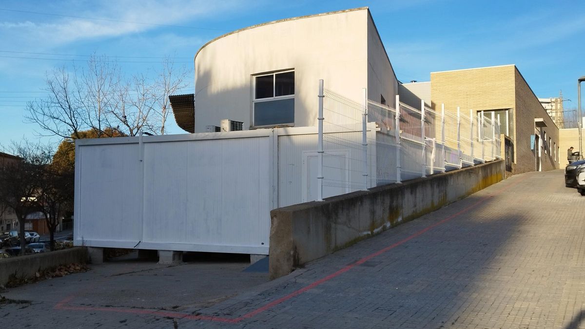 Módulo exterior en el CAP de Sant Quirze del Vallès