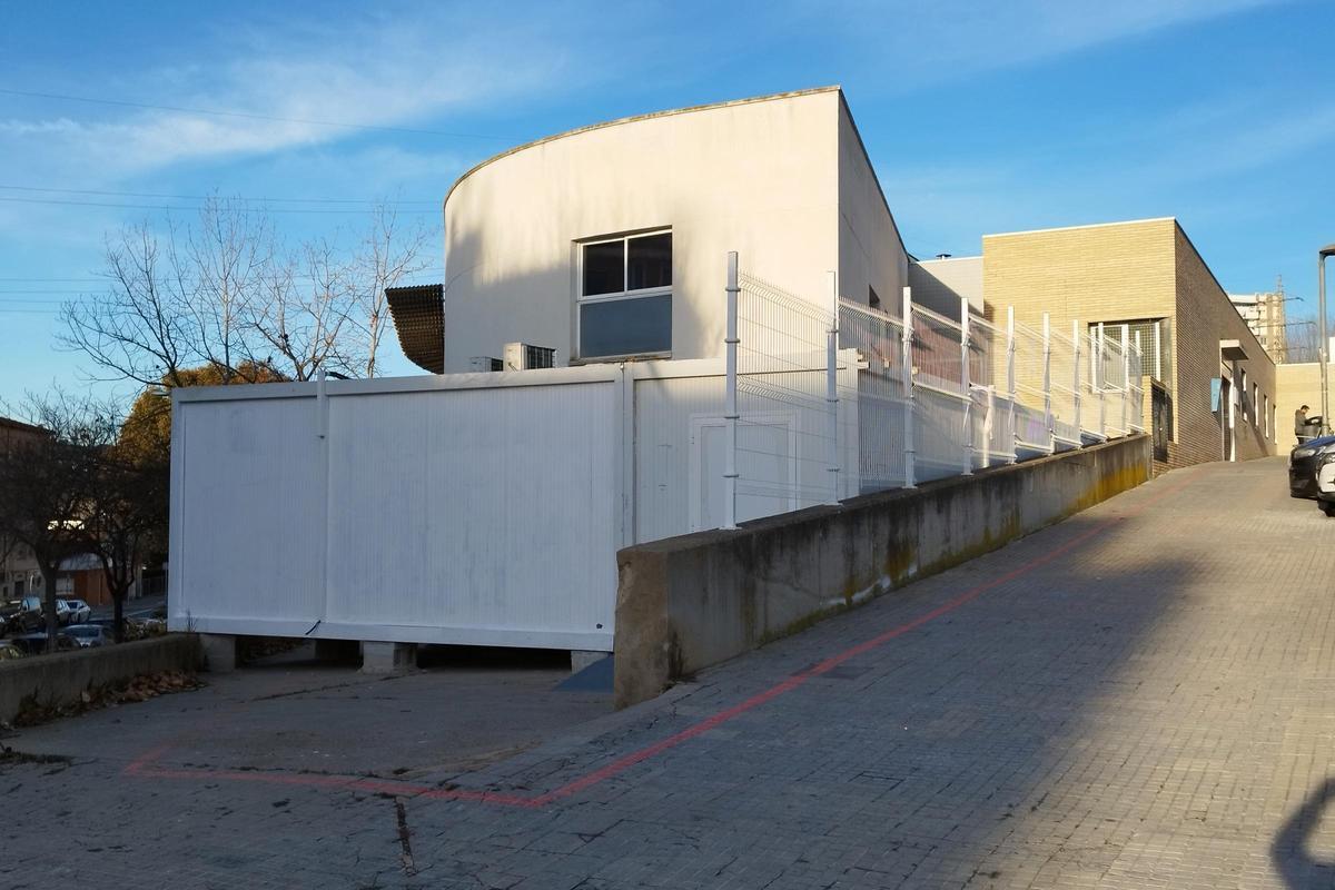 Módulo exterior en el CAP de Sant Quirze del Vallès