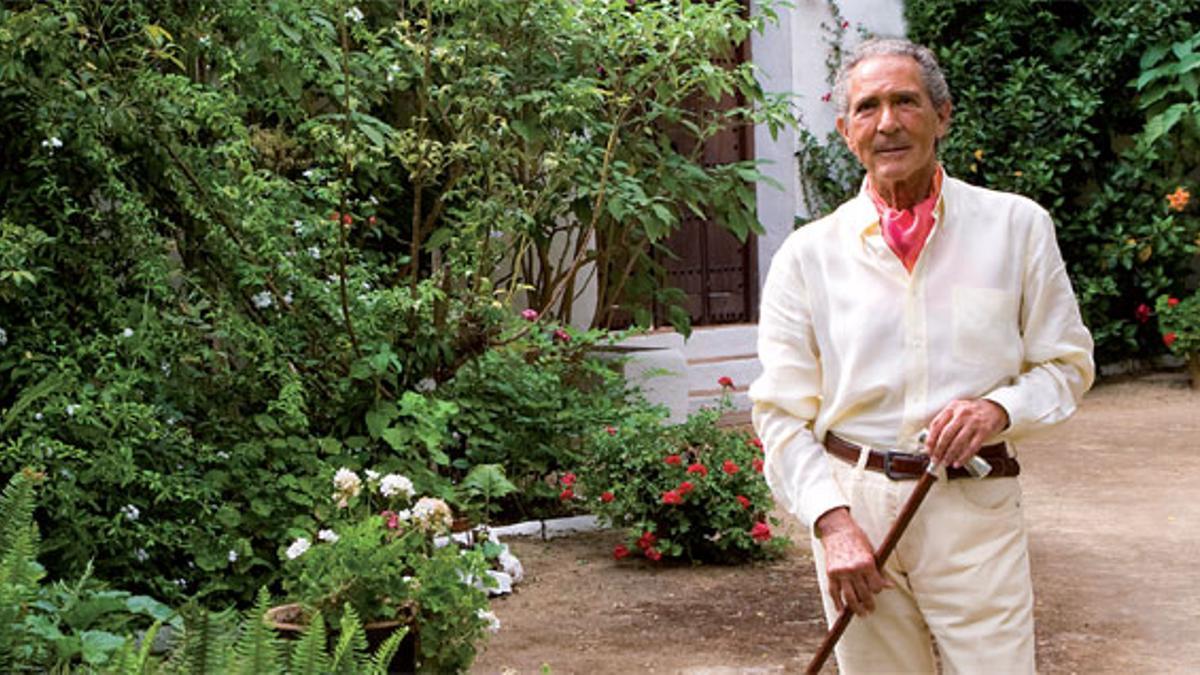 En su refugio Antonio Gala pasa largas temporadas en su preciosa casa de Alhaurín elGrande (Málag