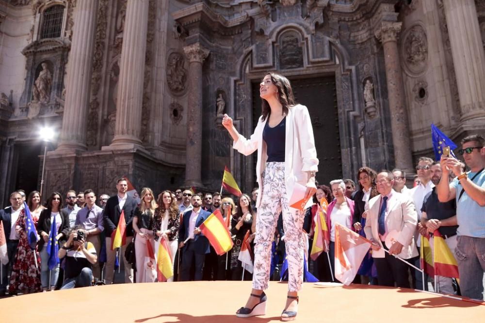 Inés Arrimadas en Murcia