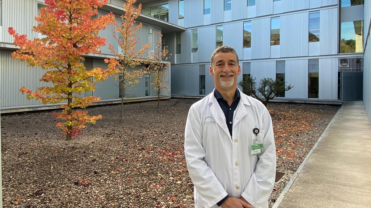 El nou cap mèdic de l'hospital d'Olot, Lluís Ramió