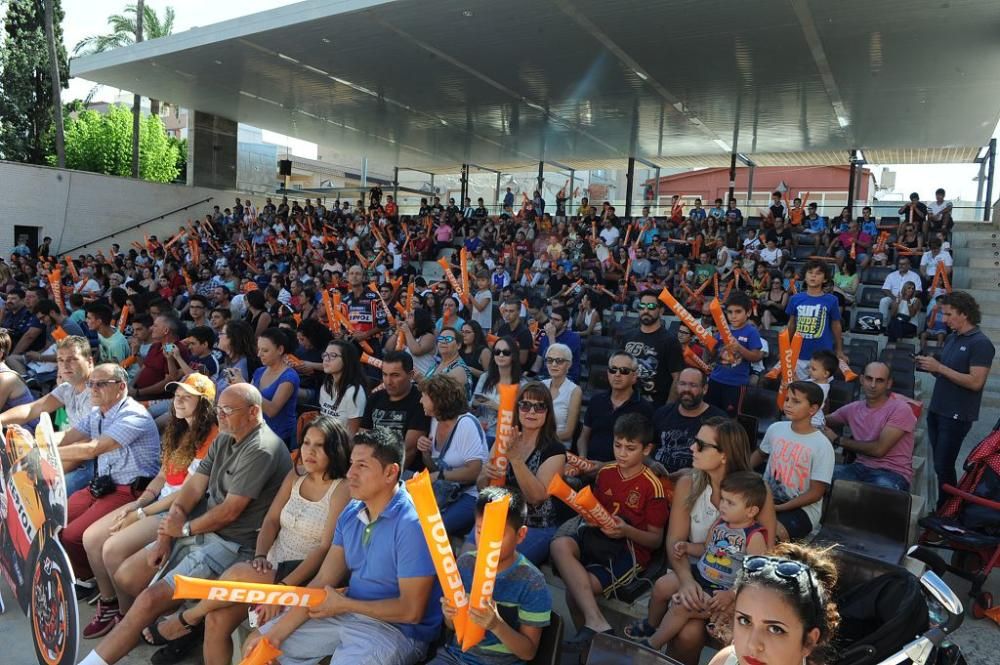 Dani Pedrosa en Santomera