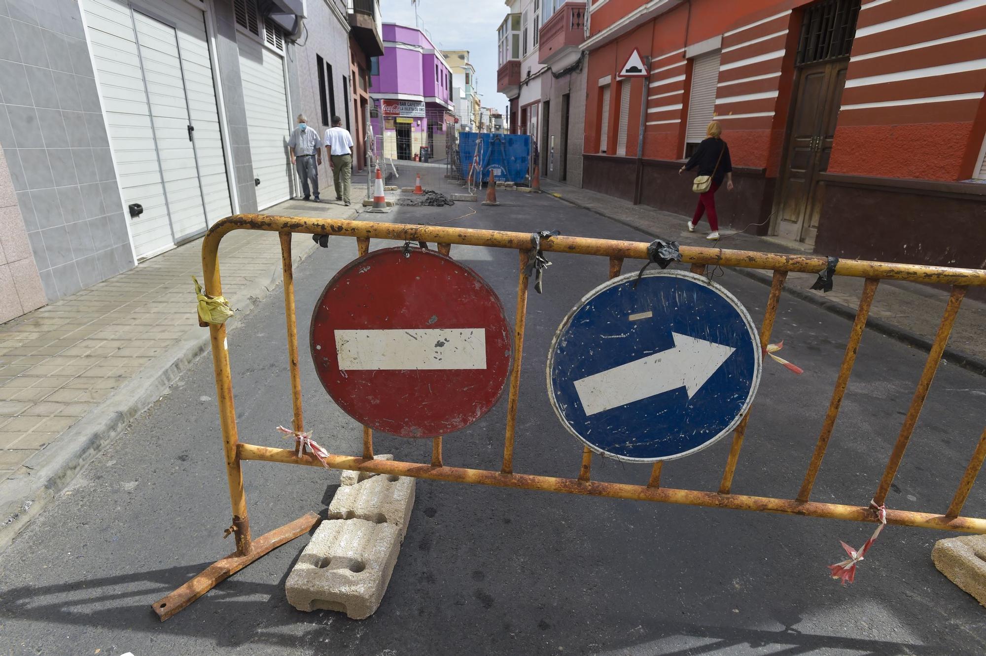 Obras en la calle Osorio