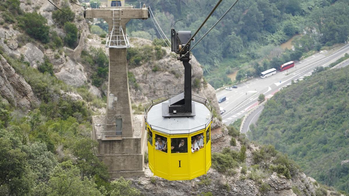 Declaracions de Sílvia Paneque (consellera de territori) i Manel Gasch (Abat de Montserrat)