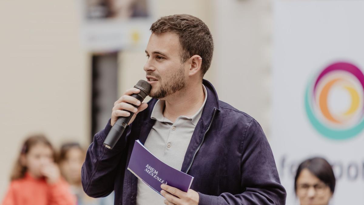 Intervenció del candidat de Fem Poble, Guillem Cabra