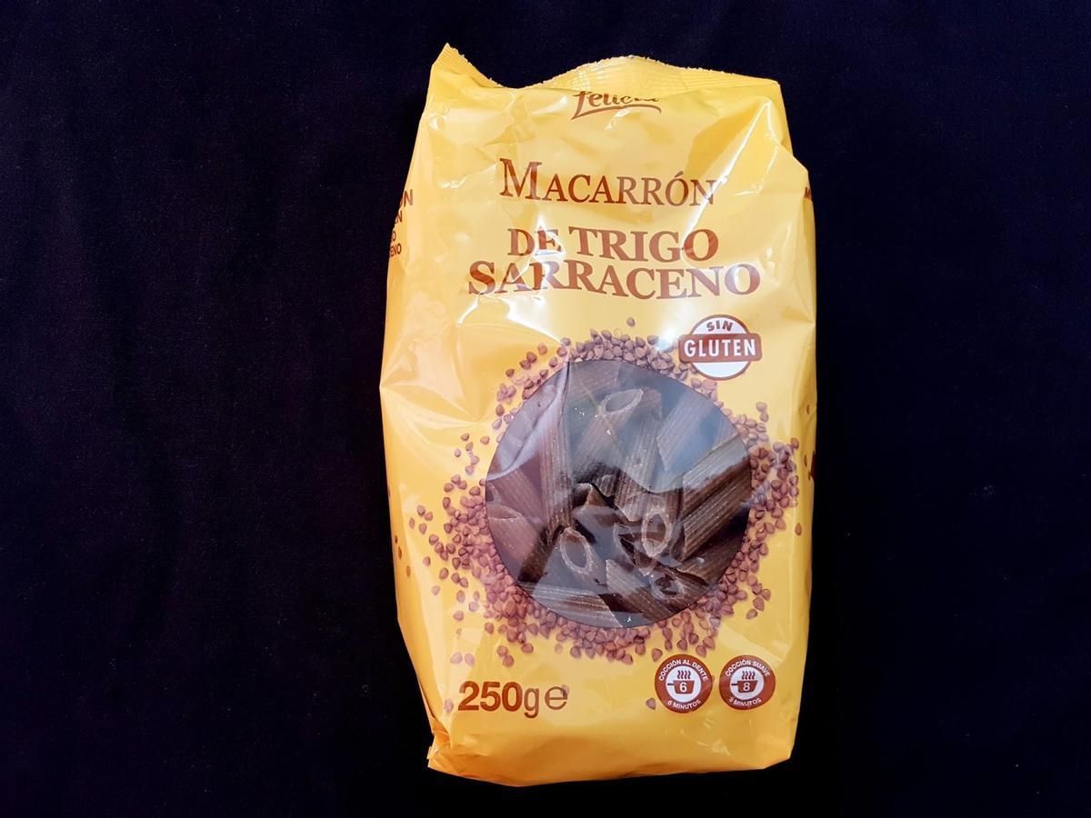 Pasta de trigo sarraceno que ha sido retirada de Mercadona