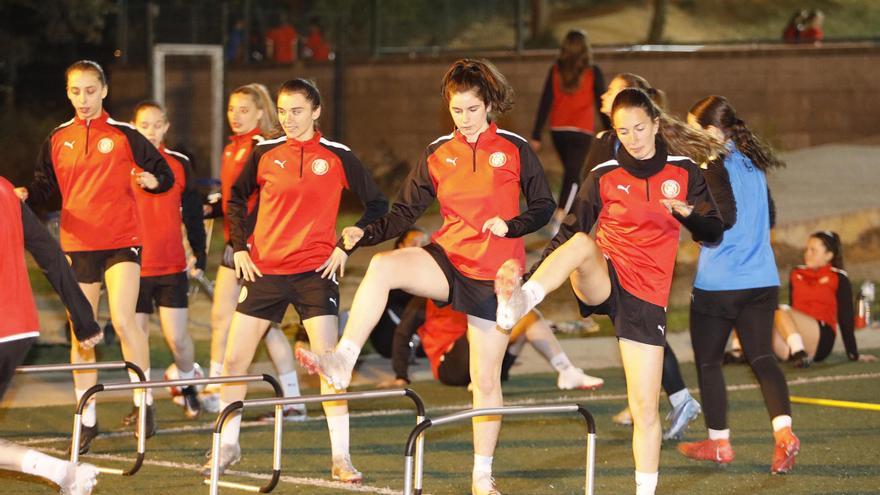 Entrenament del Girona FC femení