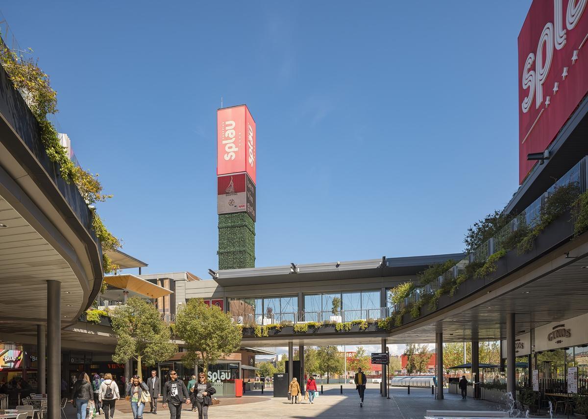 Imagen del Centro Comercial Splau, en las proximidades de Barcelona