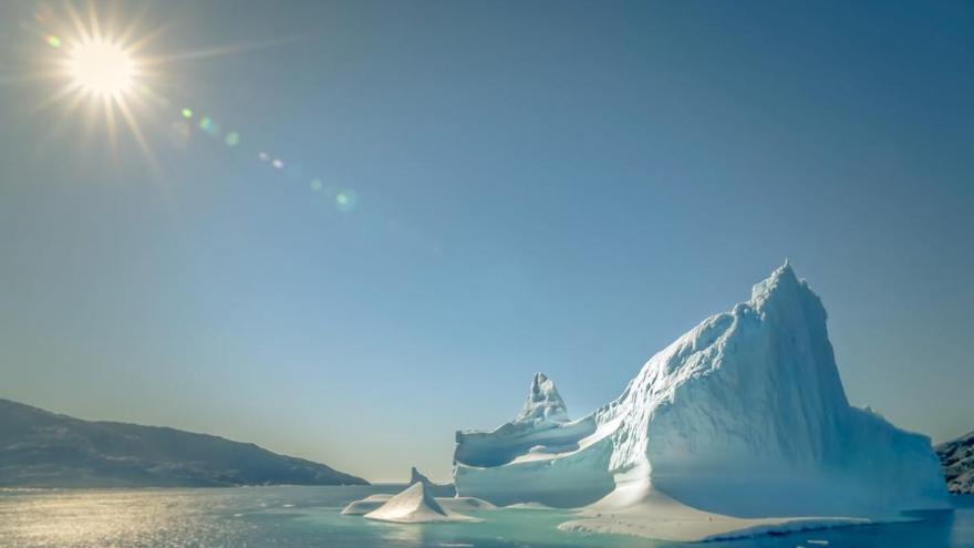 La Antártida registra una temperatura récord.