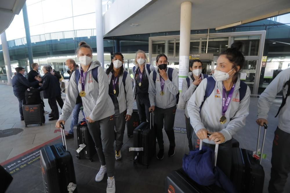 Así fue la llegada del Valencia Basket a Manises