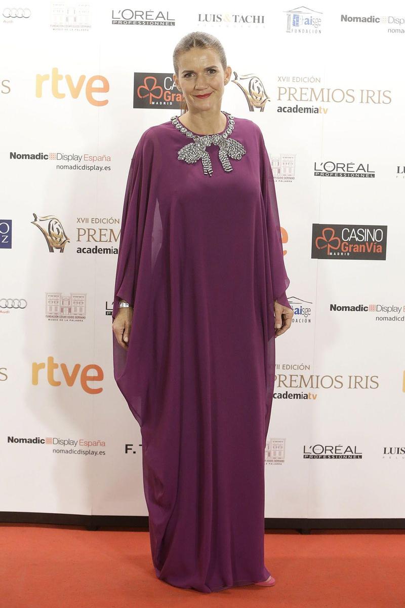 Samantha Vallejo Nágera en los Premios Iris 2015