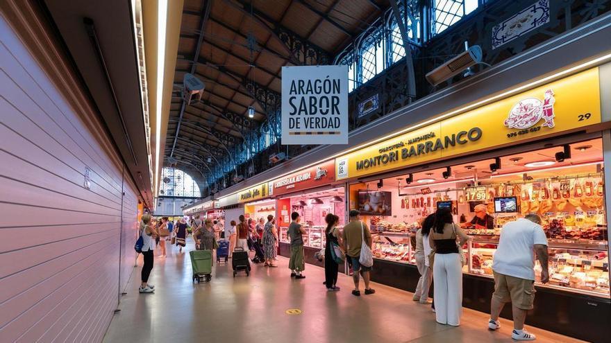 Ambiente en el mes de agosto para los comercios en el Mercado Central
