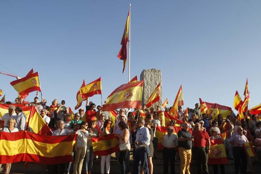 Fotogalería /  Concentración por la unidad de España.